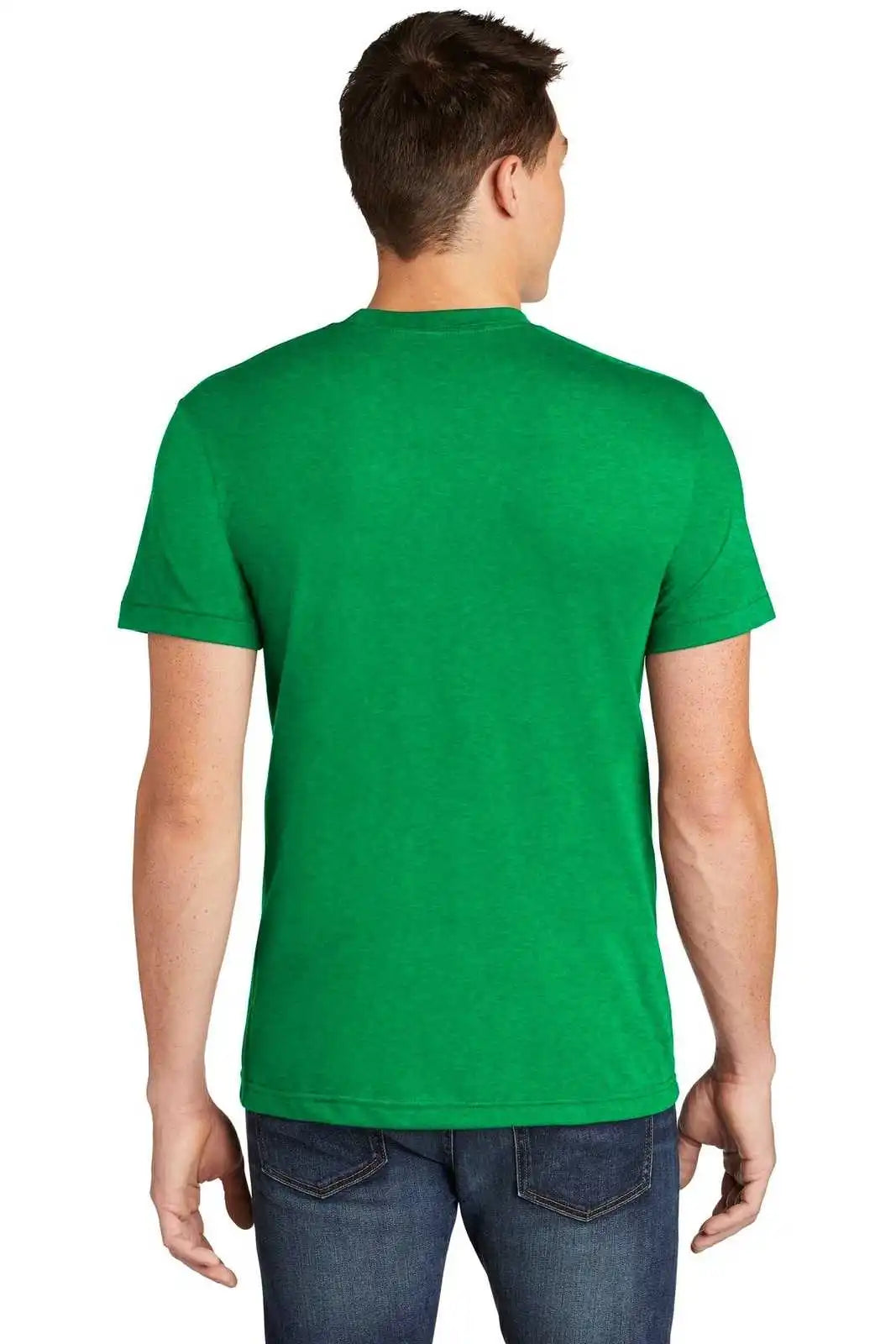 American Apparel Bb401w Poly-cotton T-shirt - Heather Kelly Green