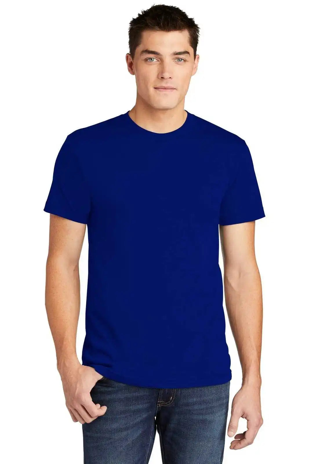 American Apparel Bb401w Poly-cotton T-shirt - Lapis
