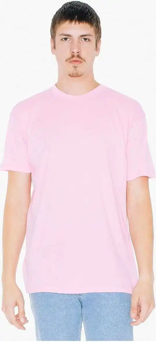 American Apparel Bb401w Poly-cotton T-shirt - Pink