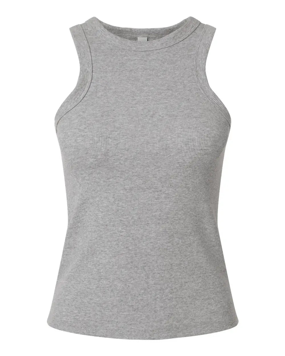 American Apparel Br2101 Women’s Baby Rib Tank - Heather Gray - Ladies s