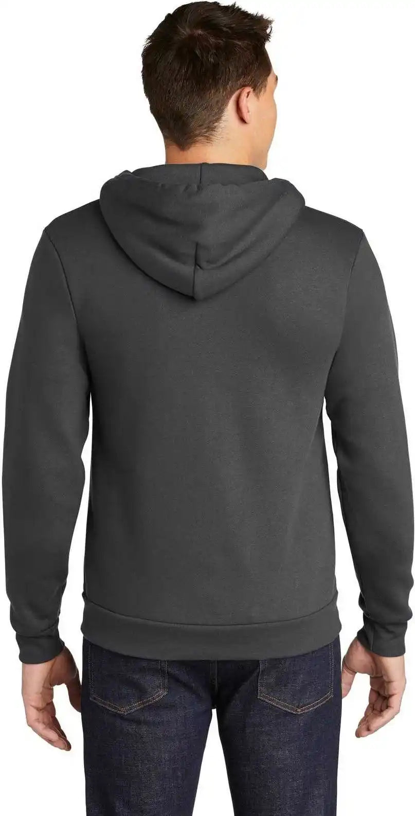 American Apparel F497 Usa Collection Flex Fleece Zip Hoodie - Asphalt