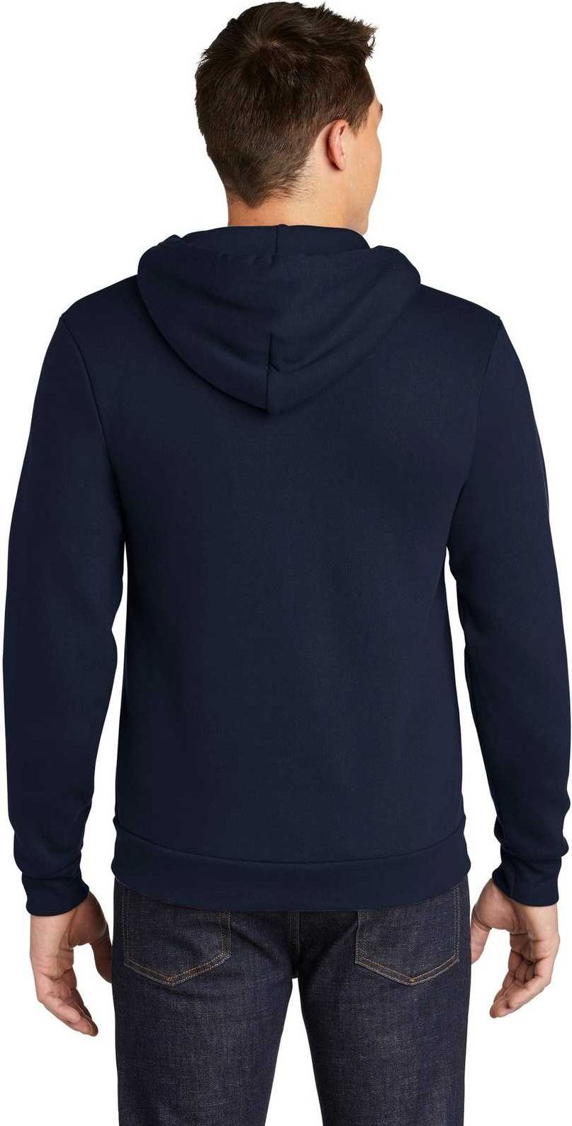American Apparel F497 Usa Collection Flex Fleece Zip Hoodie - Navy