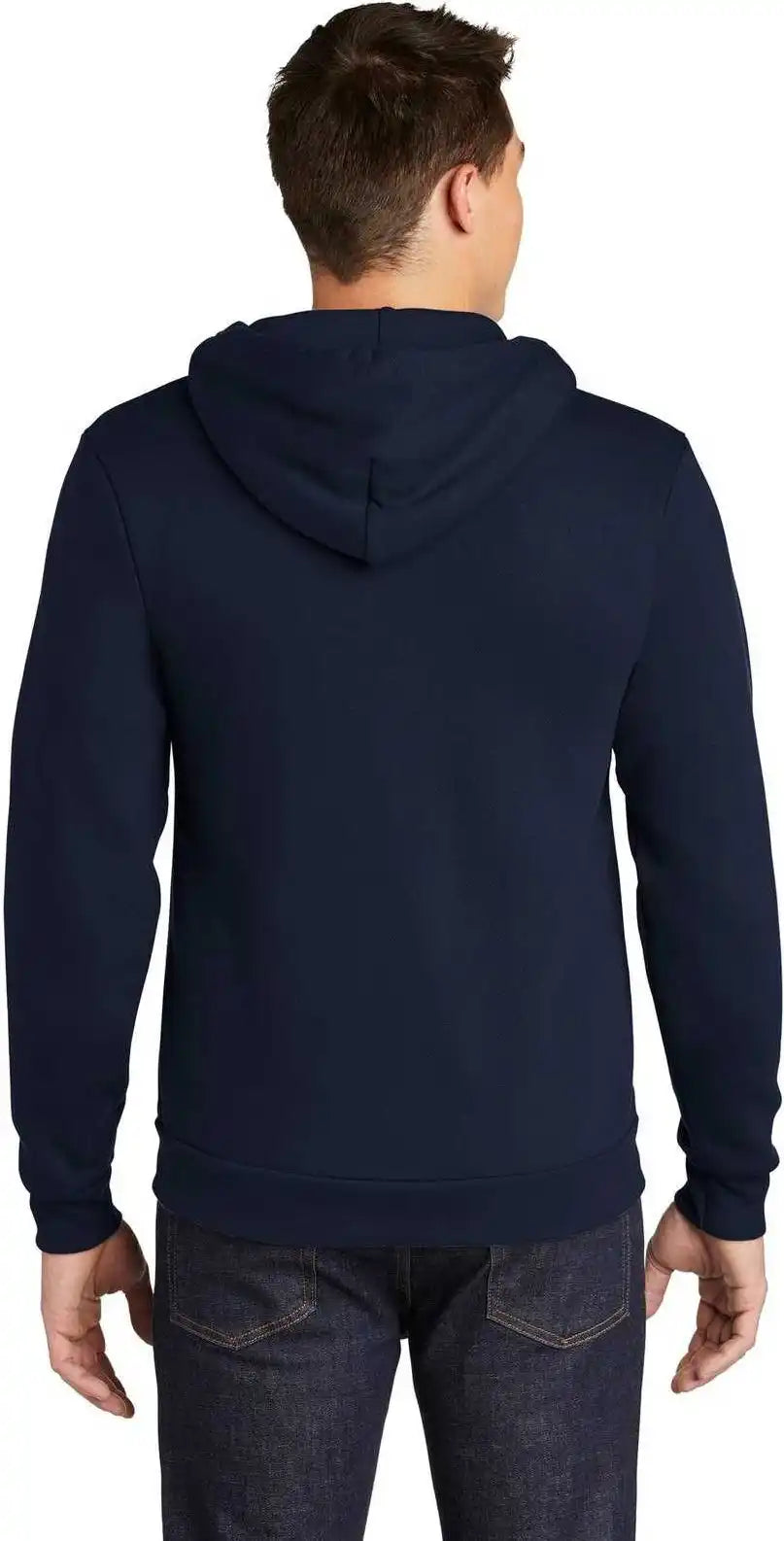 American Apparel F497 Usa Collection Flex Fleece Zip Hoodie - Navy