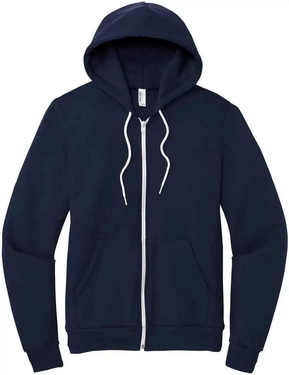 American Apparel F497 Usa Collection Flex Fleece Zip Hoodie - Navy