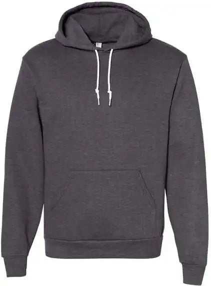 American Apparel F498w Flex Fleece Unisex Drop-shoulder Hoodie - Dark Heather Grey - Gray / Adult Xs