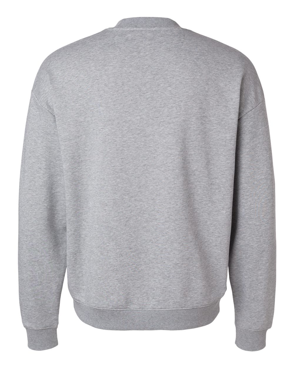 American Apparel Ft496 Unisex French Terry Crewneck Sweatshirt - Heather Grey