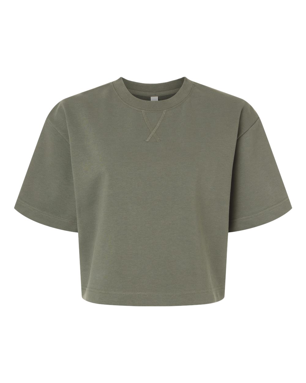 American Apparel Ftcb0 Women’s French Terry Mid-length Boxy Top - Lieutenant