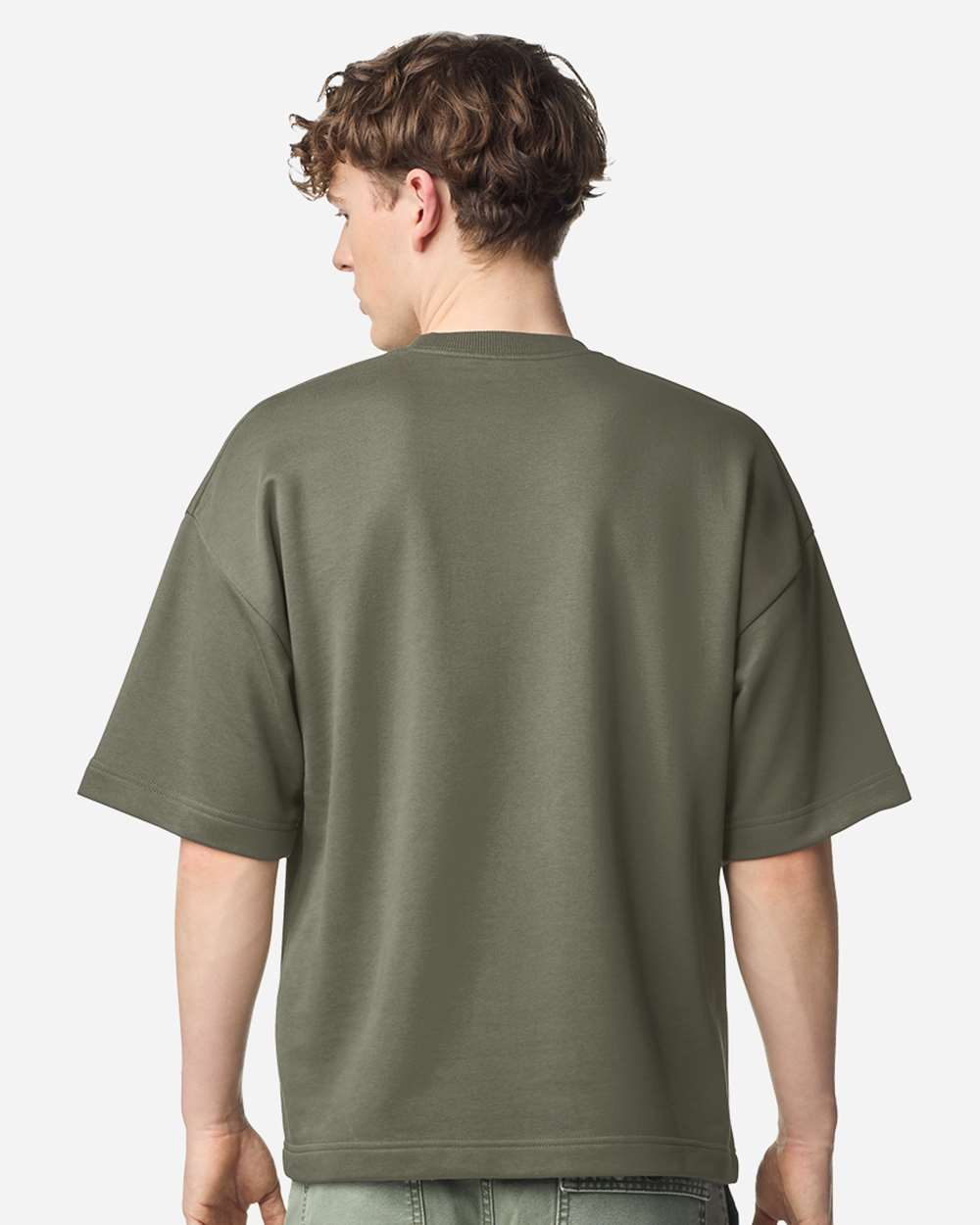American Apparel Ftex00 Unisex French Terry Ex Crew - Lieutenant