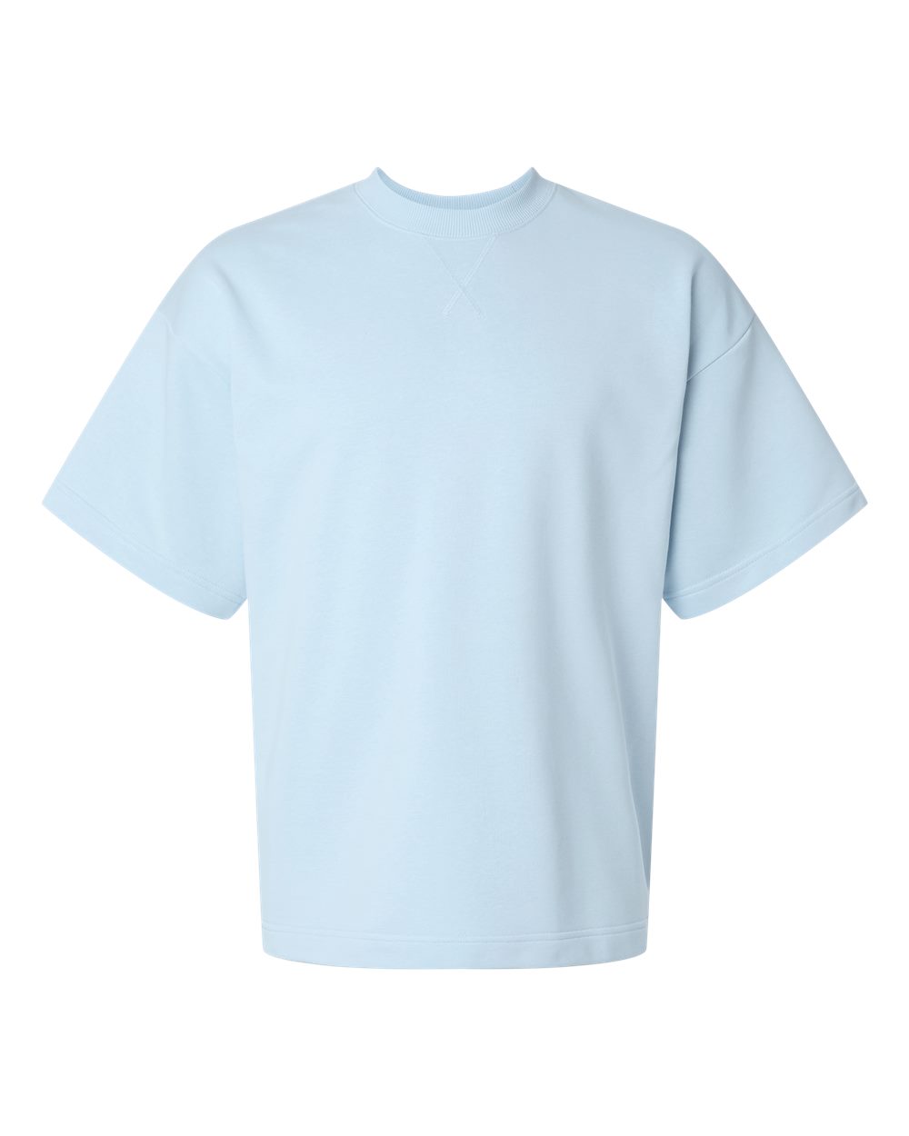 American Apparel Ftex00 Unisex French Terry Ex Crew - Powder Blue