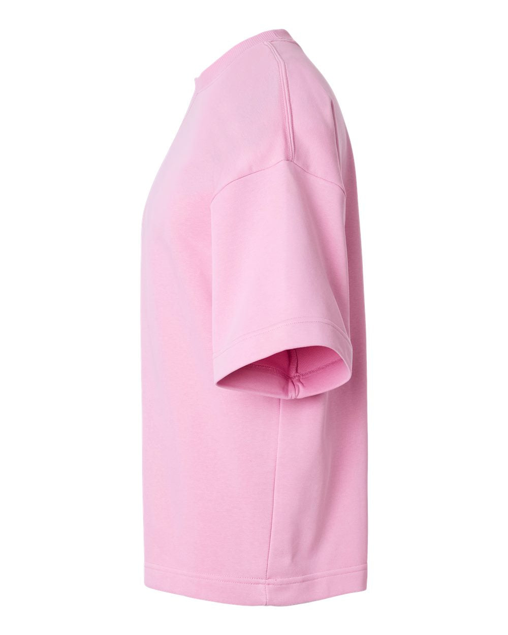 American Apparel Ftex00 Unisex French Terry Ex Crew - Powder Pink
