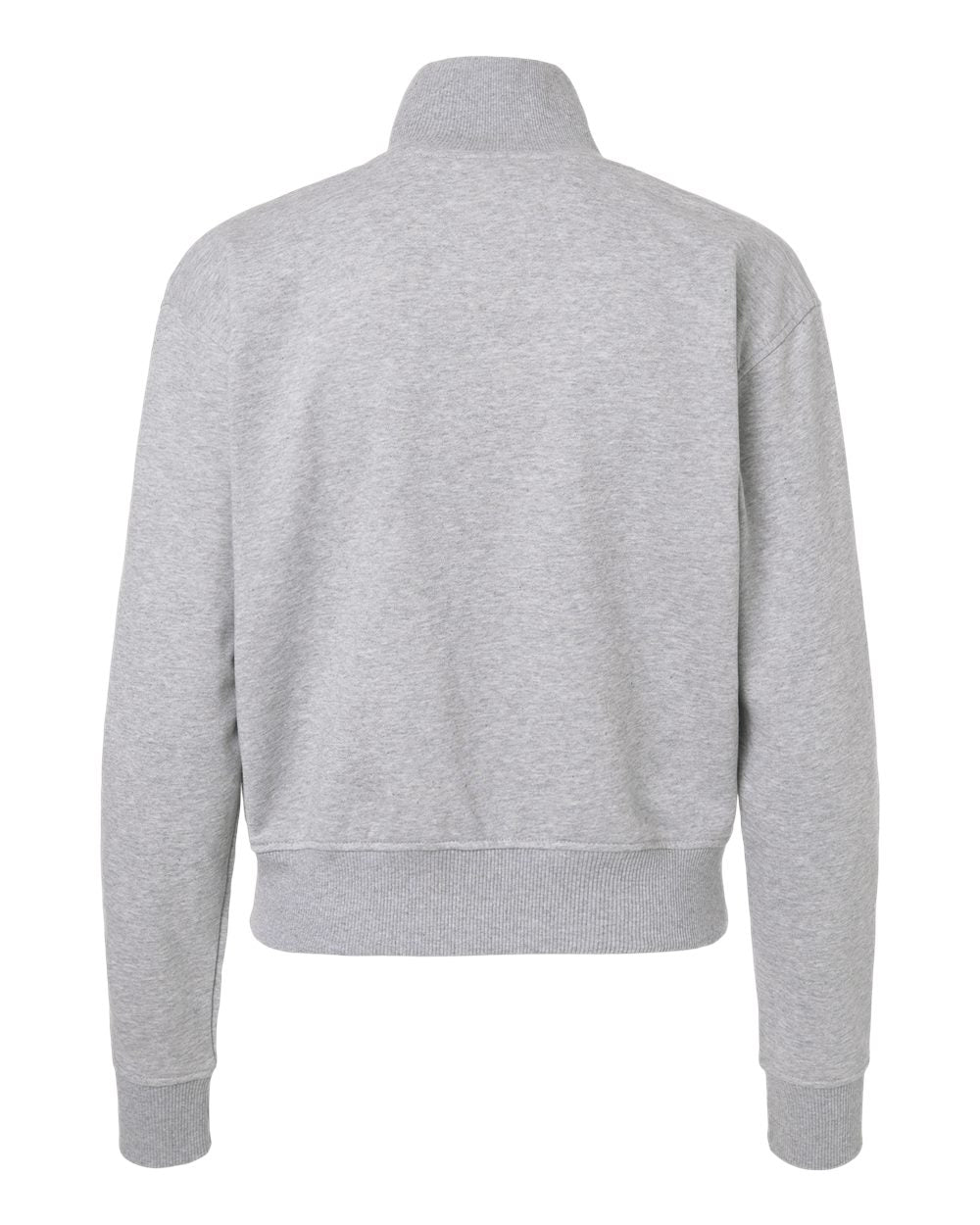American Apparel Ftj00 Women’s French Terry Full-zip Jacket - Heather Grey