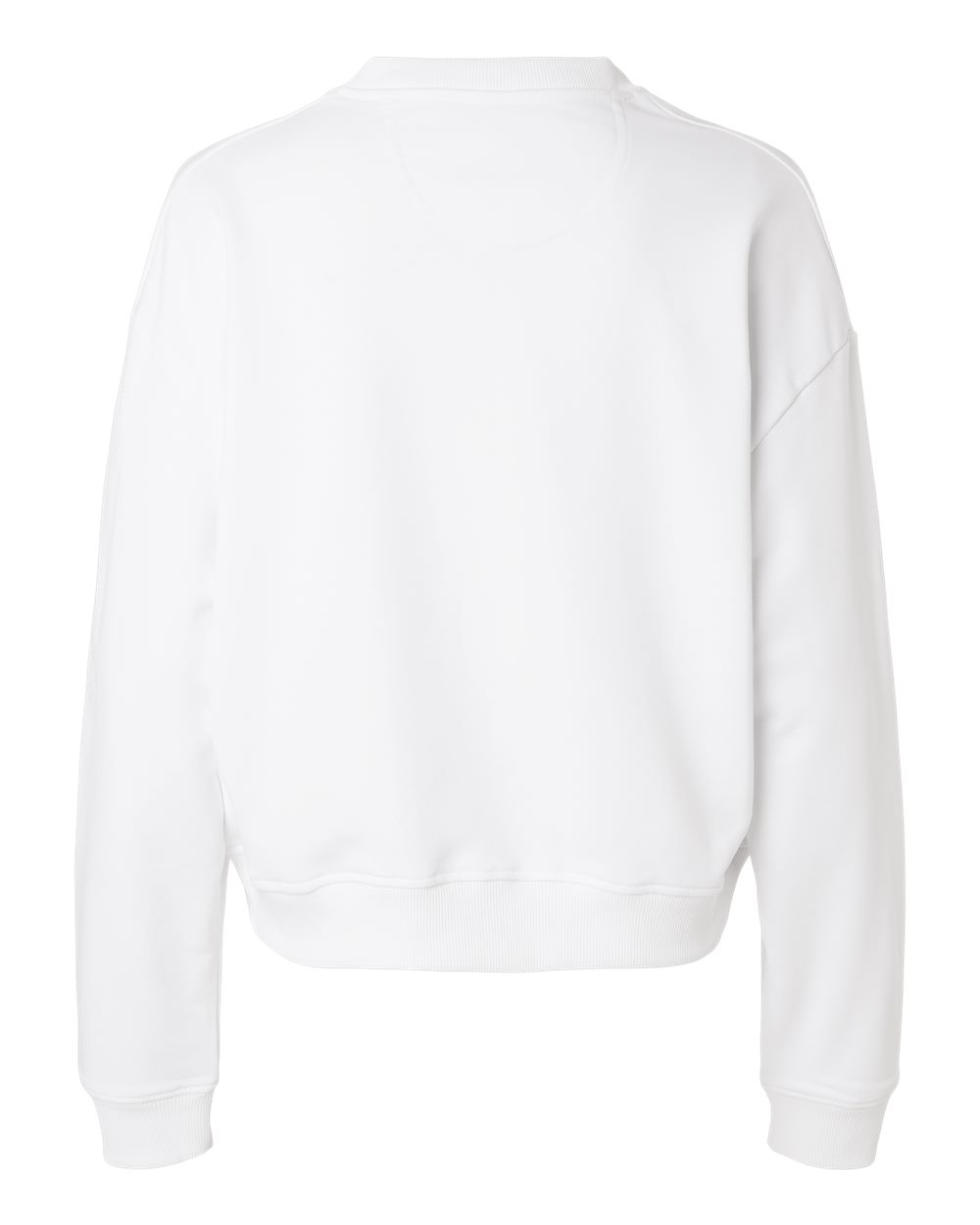 American Apparel Ftv00 Women’s French Terry V-neck Sweatshirt - White