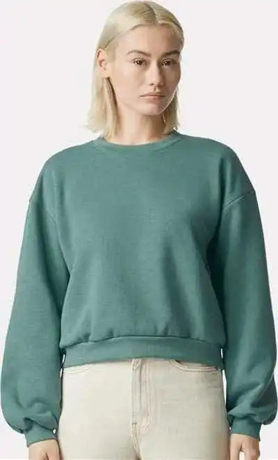 American Apparel Rf494 Reflex Women’s Fleece Crewneck - Arctic