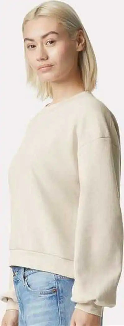 American Apparel Rf494 Reflex Women’s Fleece Crewneck Bone