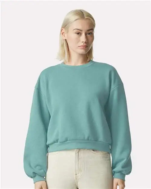 American Apparel Rf494 Reflex Women’s Fleece Crewneck Sweatshirt - Arctic