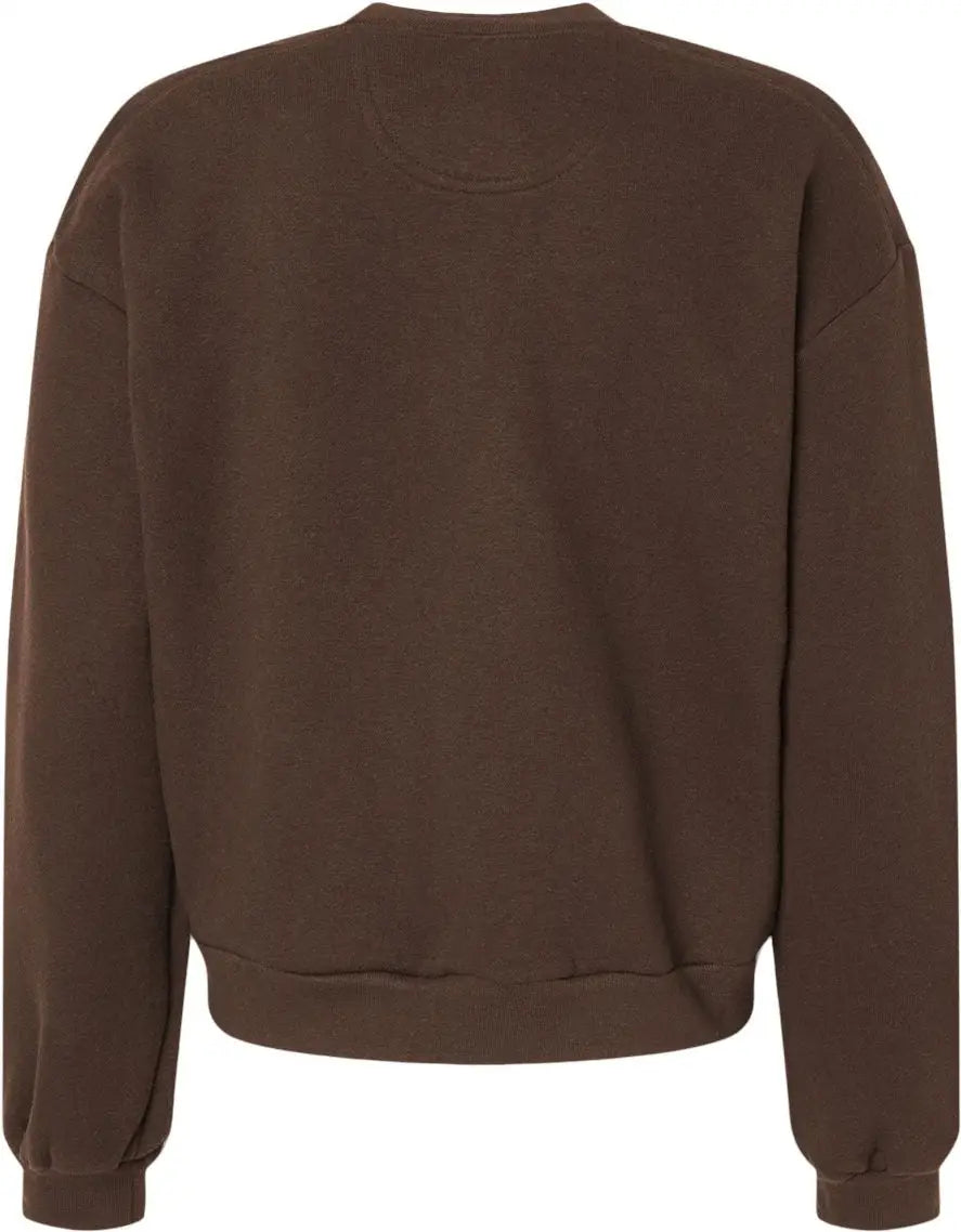American Apparel Rf494 Reflex Women’s Fleece Crewneck Sweatshirt - Brown