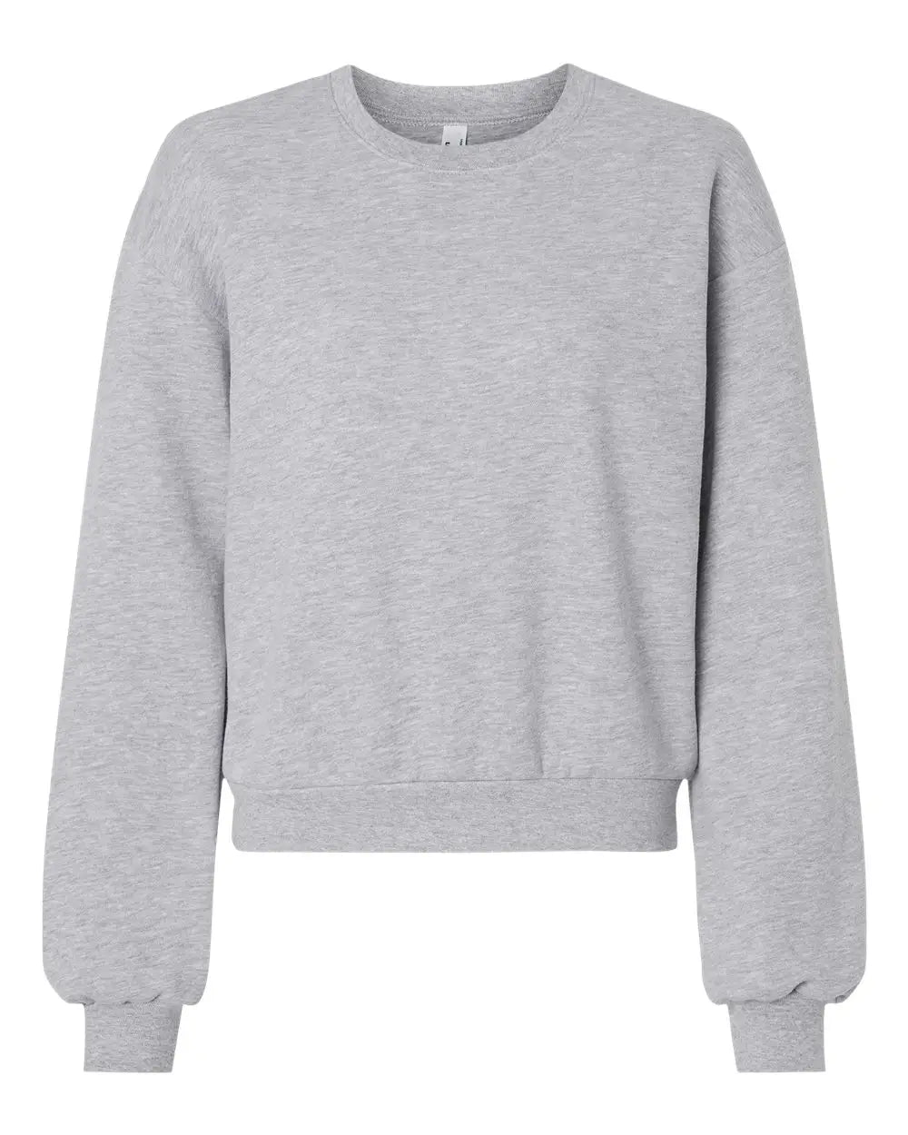 American Apparel Rf494 Reflex Women’s Fleece Crewneck Sweatshirt - Heather Grey - s