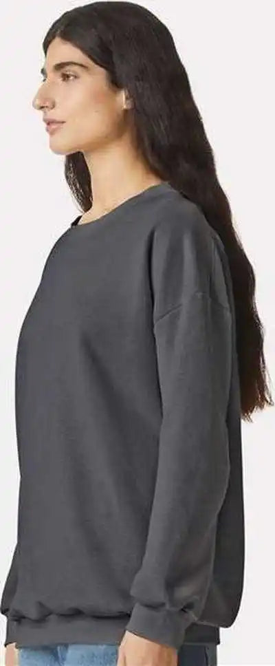 American Apparel Rf496 Reflex Fleece Crewneck Sweatshirt - Asphalt