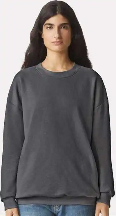 American Apparel Rf496 Reflex Fleece Crewneck Sweatshirt - Asphalt