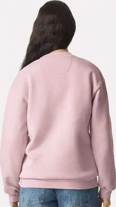 American Apparel Rf496 Reflex Fleece Crewneck Sweatshirt Blush