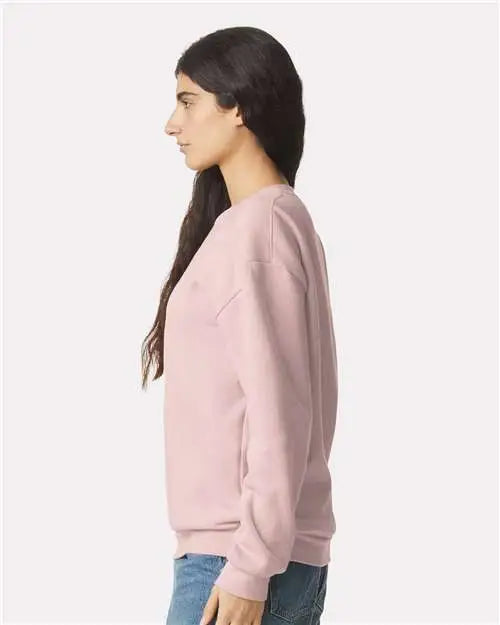 American Apparel Rf496 Reflex Fleece Crewneck Sweatshirt - Blush