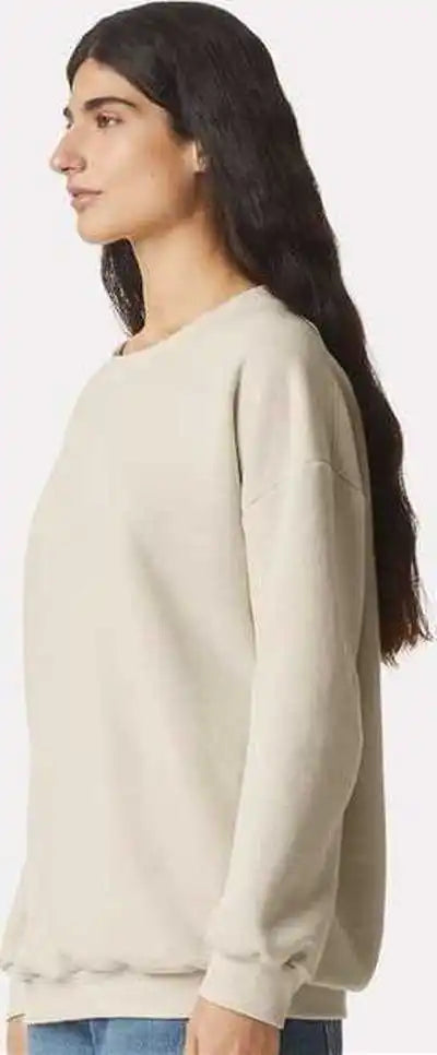American Apparel Rf496 Reflex Fleece Crewneck Sweatshirt - Bone