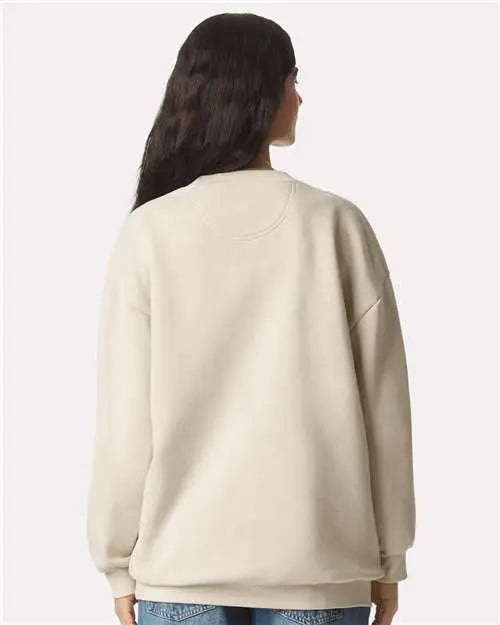 American Apparel Rf496 Reflex Fleece Crewneck Sweatshirt - Bone
