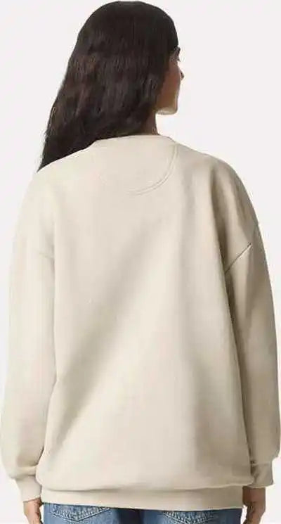 American Apparel Rf496 Reflex Fleece Crewneck Sweatshirt - Bone