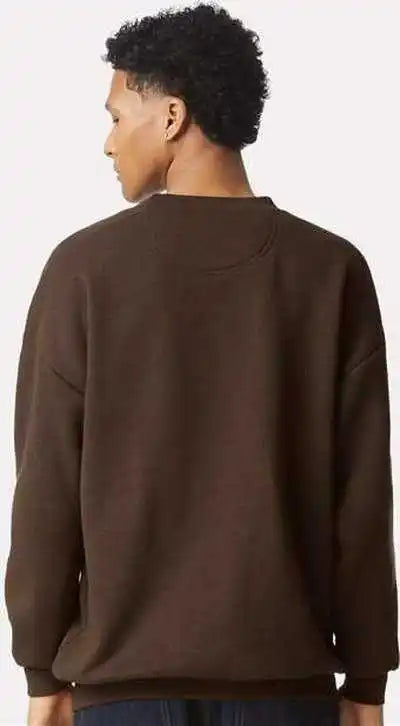 American Apparel Rf496 Reflex Fleece Crewneck Sweatshirt - Brown