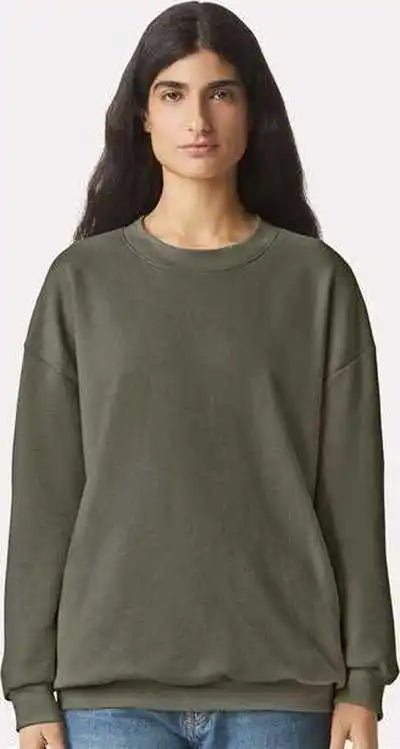 American Apparel Rf496 Reflex Fleece Crewneck Sweatshirt Lieutenant