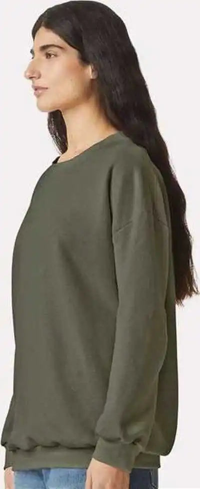 American Apparel Rf496 Reflex Fleece Crewneck Sweatshirt Lieutenant