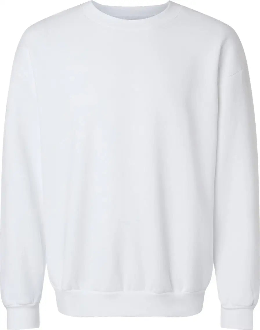 American Apparel Rf496 Reflex Fleece Crewneck Sweatshirt - White