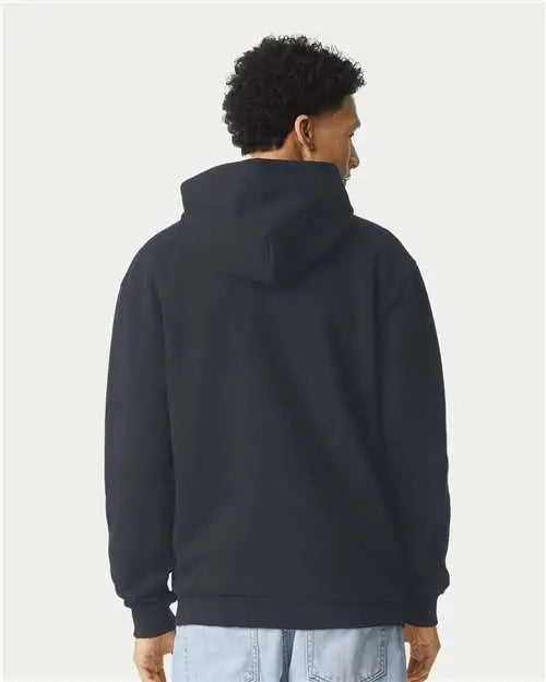 American Apparel Rf497 Reflex Fleece Full-zip Hoodie - Black