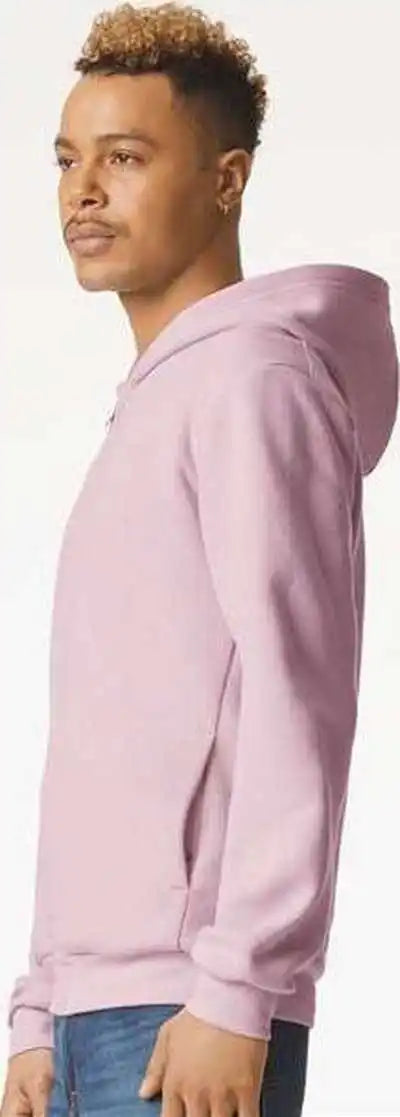American Apparel Rf497 Reflex Fleece Full Zip Hoodie Blush