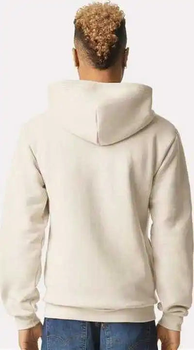 American Apparel Rf497 Reflex Fleece Full-zip Hoodie - Bone