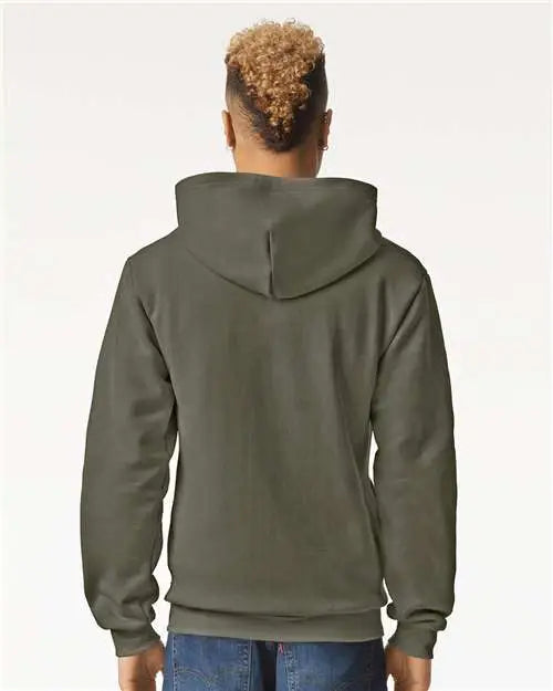 American Apparel Rf497 Reflex Fleece Full-zip Hoodie - Lieutenant
