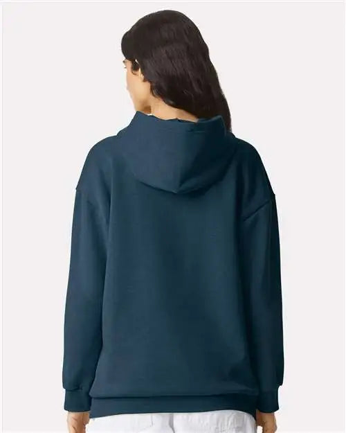 American Apparel Rf498 Reflex Fleece Hoodie - Sea Blue