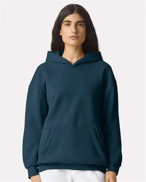 American Apparel Rf498 Reflex Fleece Hoodie - Sea Blue