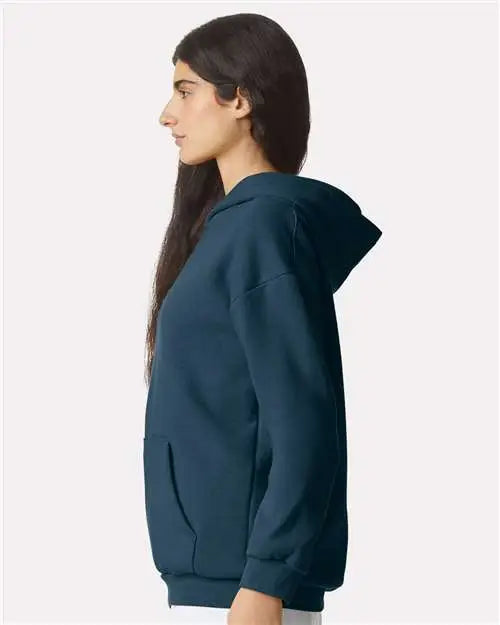 American Apparel Rf498 Reflex Fleece Hoodie - Sea Blue