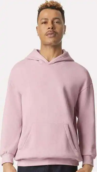 American Apparel Rf498 Reflex Fleece Pullover Hoodie - Blush