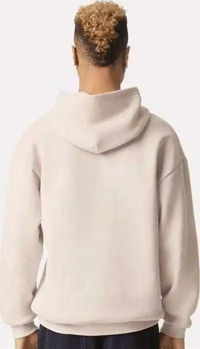 American Apparel Rf498 Reflex Fleece Pullover Hoodie Bone