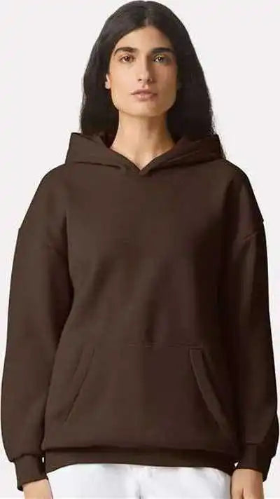 American Apparel Rf498 Reflex Fleece Pullover Hoodie - Brown