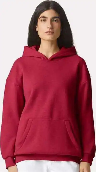 American Apparel Rf498 Reflex Fleece Pullover Hoodie - Cardinal