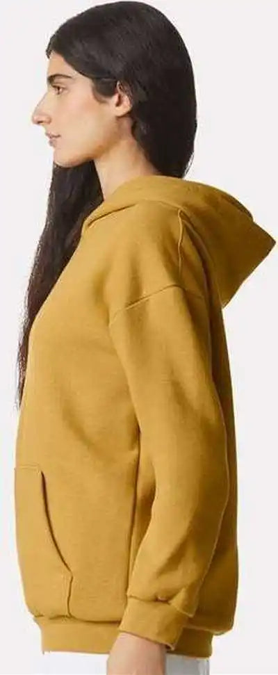 American Apparel Rf498 Reflex Fleece Pullover Hoodie - Mustard