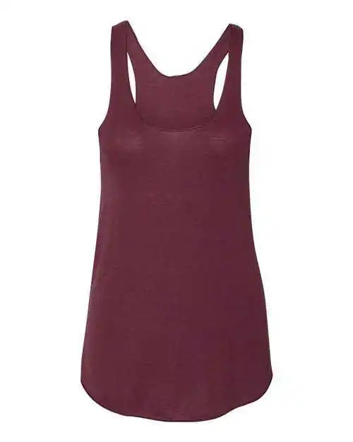 American Apparel Tr308w Womens Triblend Racerback Tank - Tri-cranberry