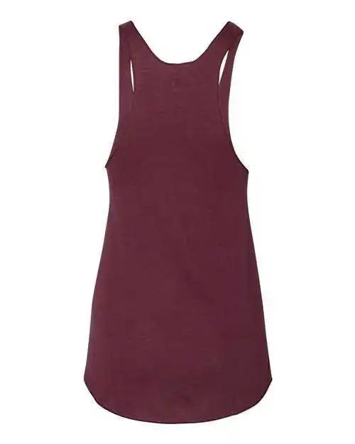 American Apparel Tr308w Womens Triblend Racerback Tank - Tri-cranberry
