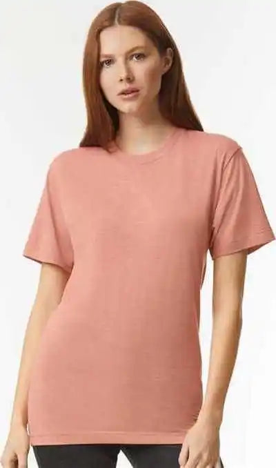 American Apparel Tr401 Triblend Track Tee - Tri-coral
