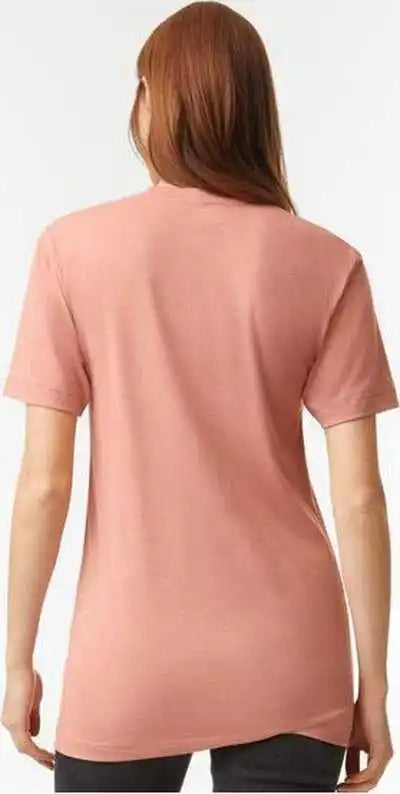 American Apparel Tr401 Triblend Track Tee - Tri-coral