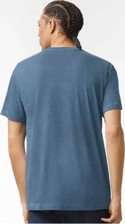 American Apparel Tr401 Triblend Track Tee Tri Dusk