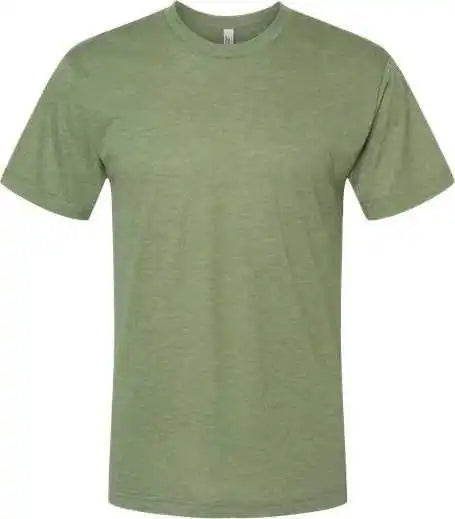 American Apparel Tr401 Triblend Track Tee - Tri-olive
